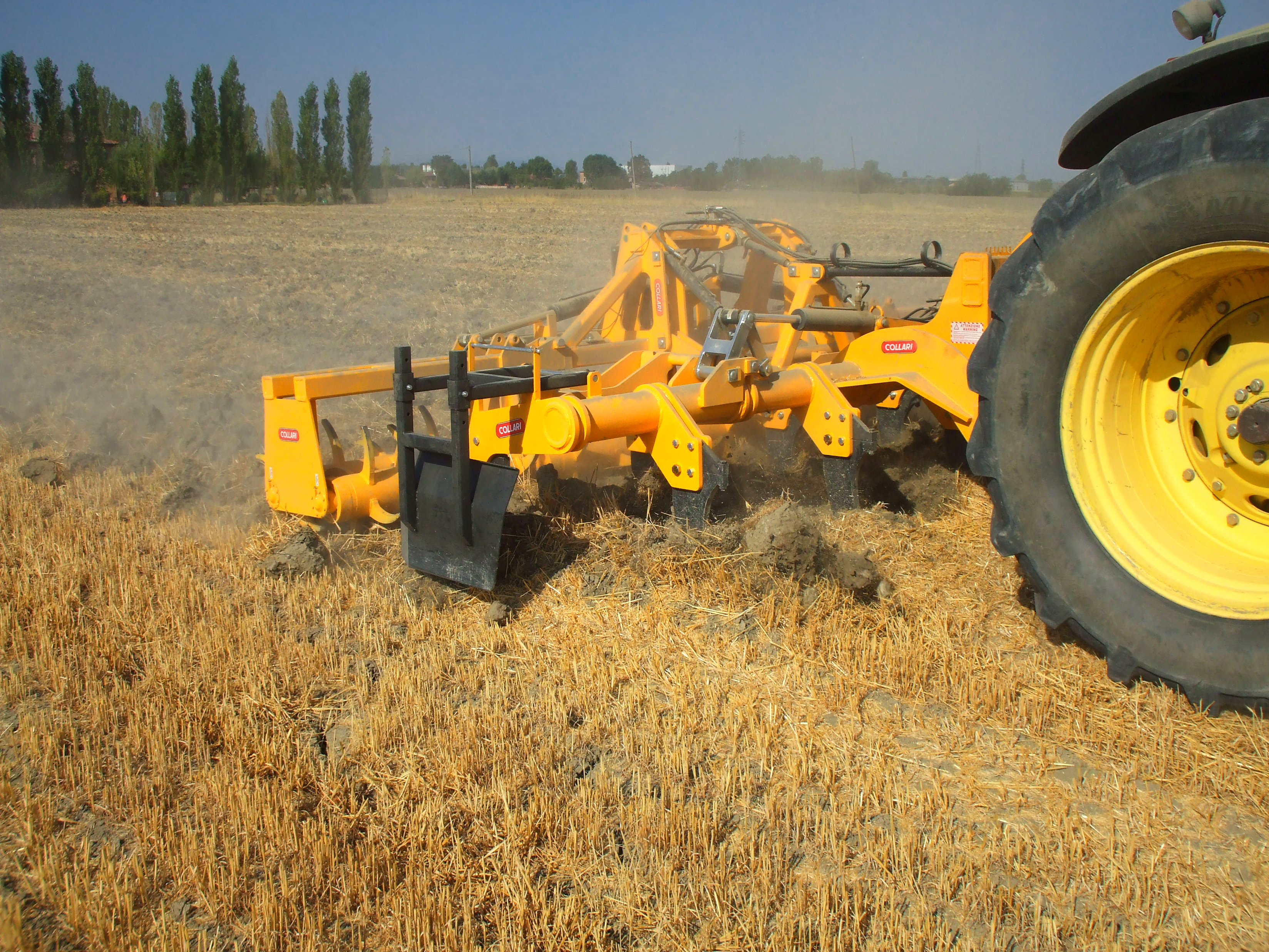 Collari EPRSC + ERSC Estirpatore + Sezione Posteriore a Rulli, Grubber + Rear Double roller section - Agricultural Machines & Coil Winders